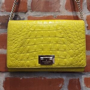 Kate Spade Fiona Orchard Valley Embossed Croc Crossbody bag